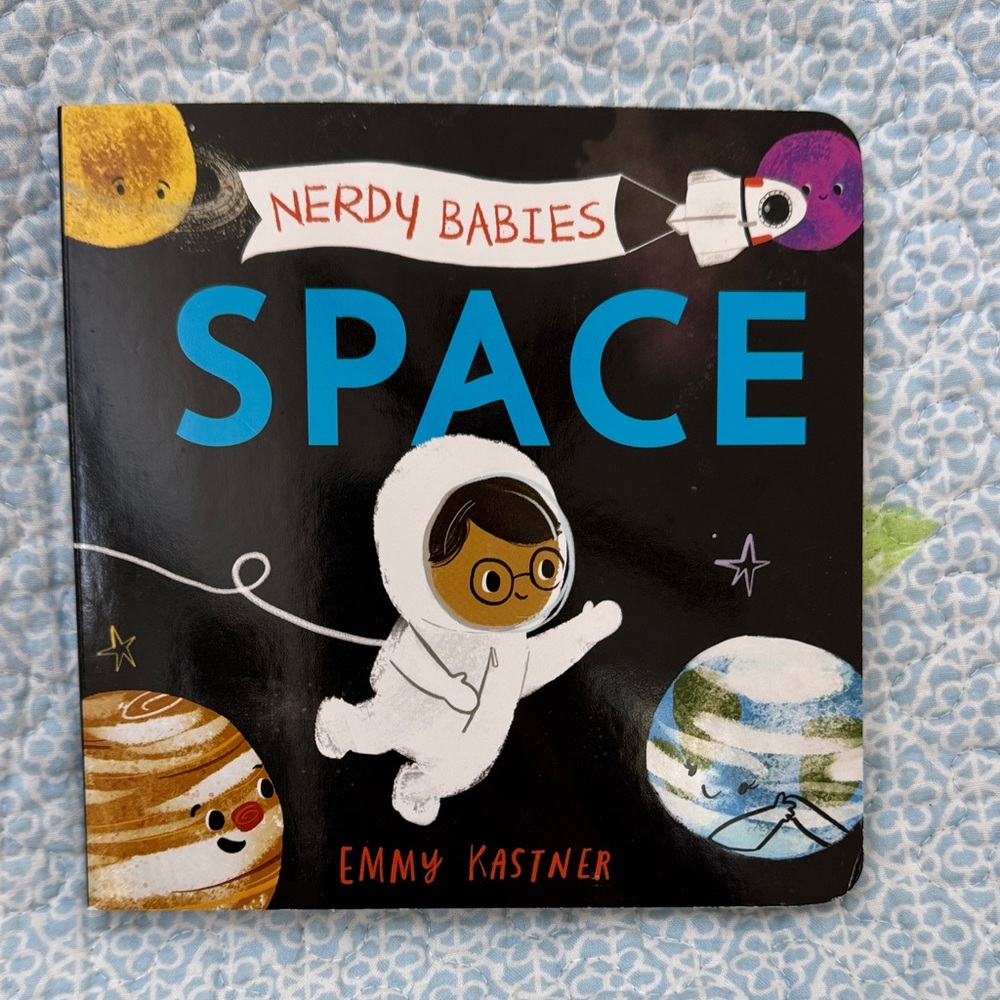 🎁5/$10🎁Nerdy Babies Space Board Book